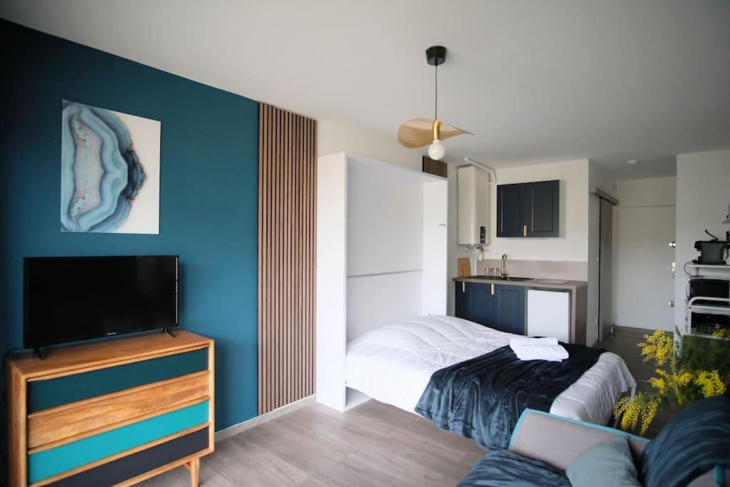 Parking Gratuit - Central - Confort Cosy Renove Sete Bagian luar foto