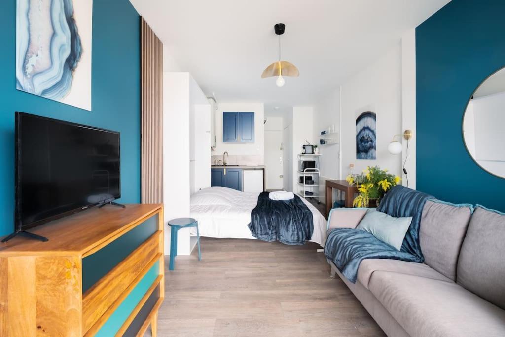 Parking Gratuit - Central - Confort Cosy Renove Sete Bagian luar foto